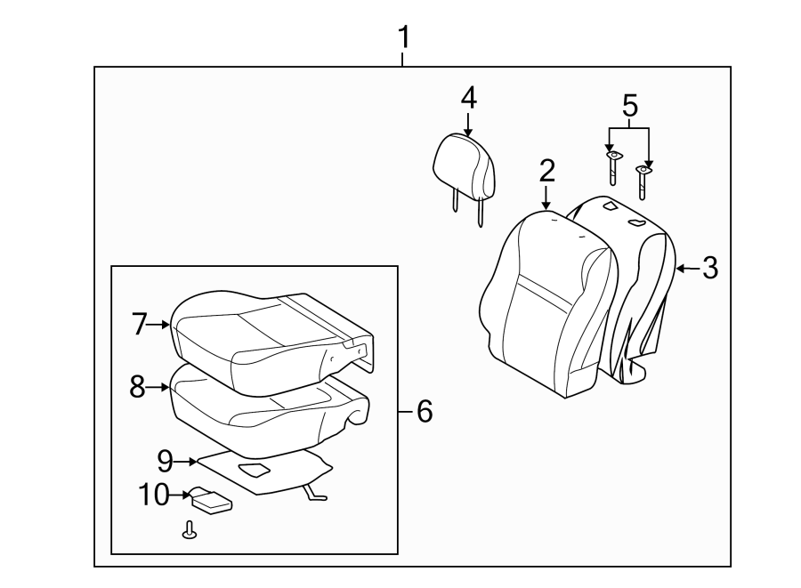 6SEATS & TRACKS. FRONT SEAT COMPONENTS.https://images.simplepart.com/images/parts/motor/fullsize/FM09360.png