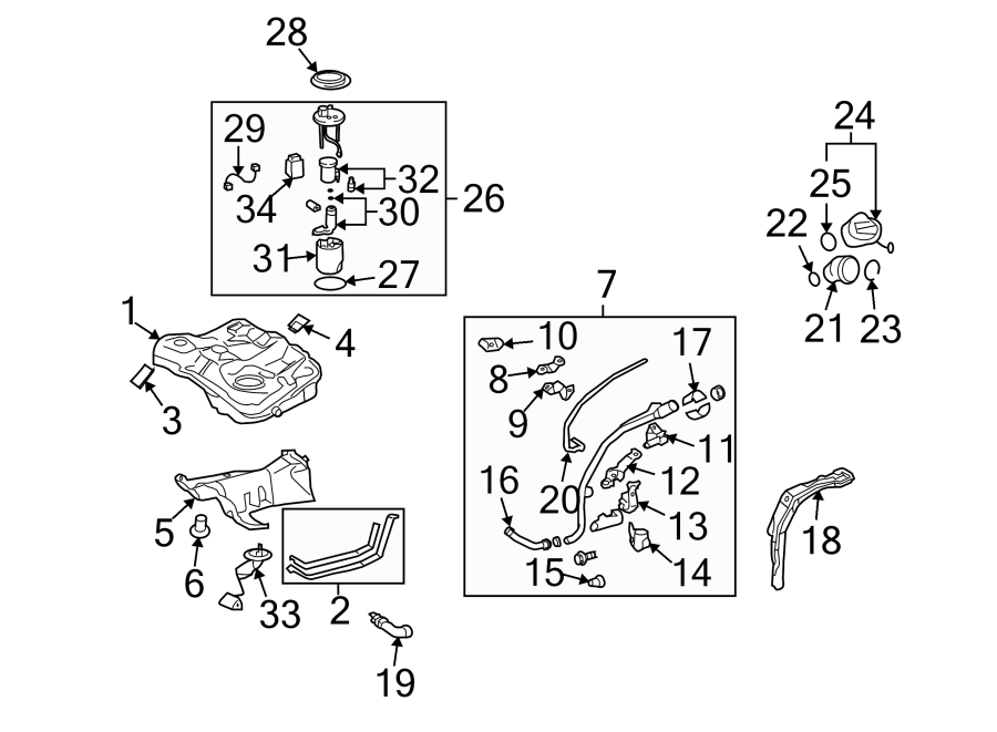 7Restraint systems. Fuel system components.https://images.simplepart.com/images/parts/motor/fullsize/FM09525.png