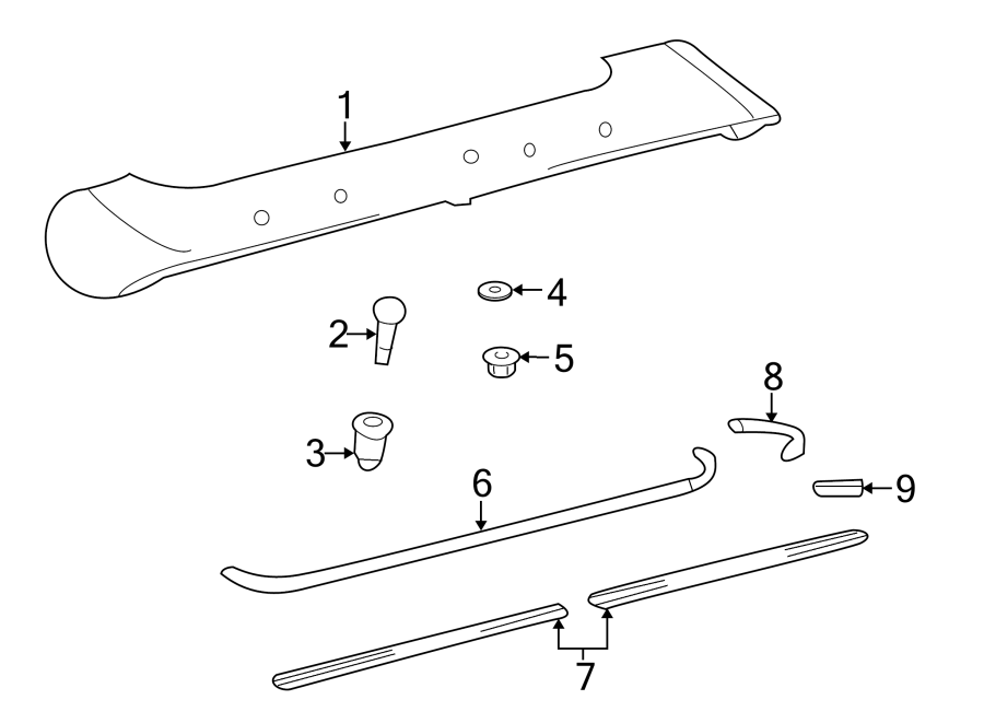 2LIFT GATE. SPOILER.https://images.simplepart.com/images/parts/motor/fullsize/FM09638.png