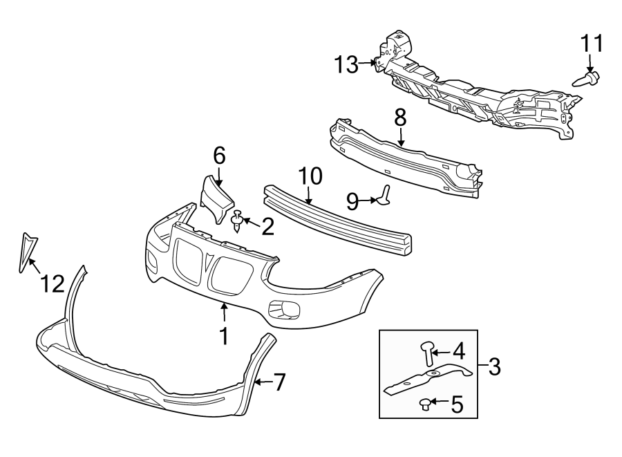 13FRONT BUMPER. BUMPER & COMPONENTS.https://images.simplepart.com/images/parts/motor/fullsize/FN05005.png