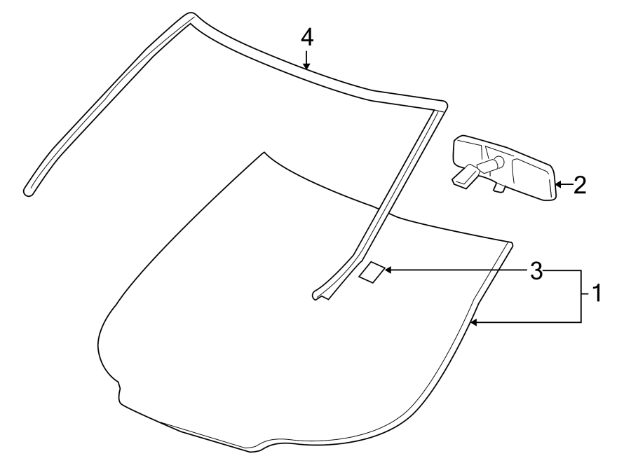 1WINDSHIELD. GLASS. REVEAL MOLDINGS.https://images.simplepart.com/images/parts/motor/fullsize/FN05280.png