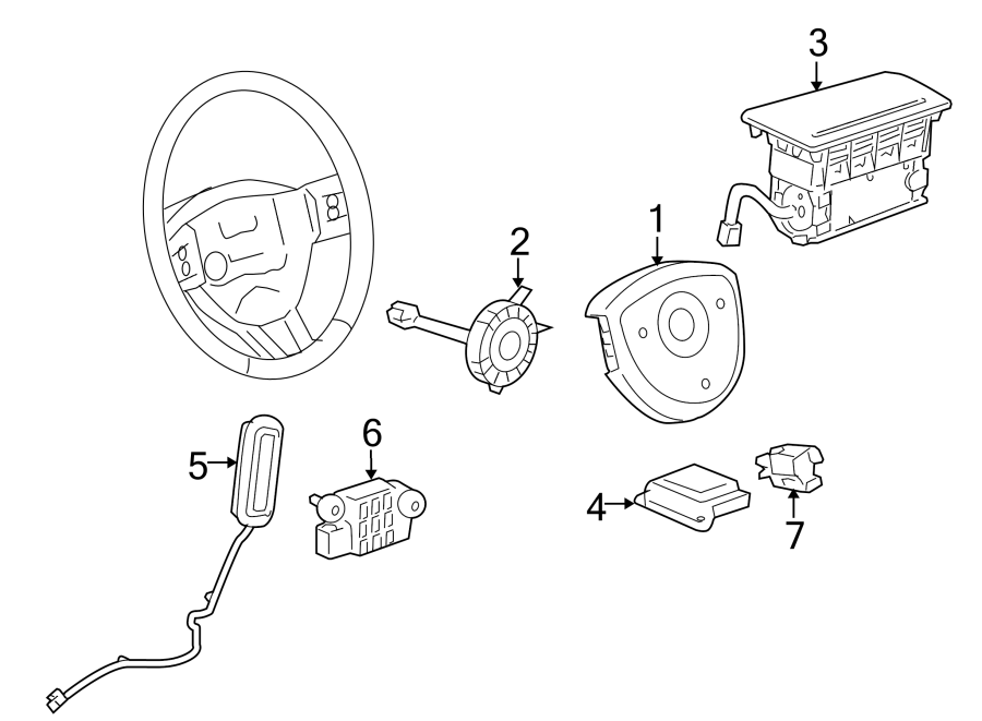 2RESTRAINT SYSTEMS. AIR BAG COMPONENTS.https://images.simplepart.com/images/parts/motor/fullsize/FN05360.png