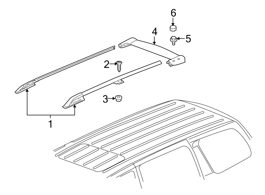 2ROOF. LUGGAGE CARRIER.https://images.simplepart.com/images/parts/motor/fullsize/FN05445.png