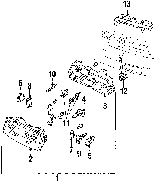 9FRONT LAMPS. HEADLAMP COMPONENTS.https://images.simplepart.com/images/parts/motor/fullsize/FN90030.png