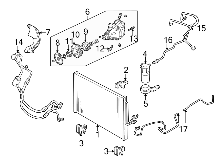 9AIR CONDITIONER & HEATER. COMPRESSOR & LINES. CONDENSER.https://images.simplepart.com/images/parts/motor/fullsize/FN97060.png