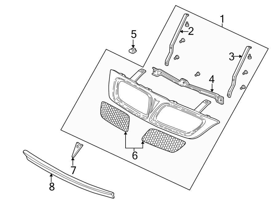 7HOOD & GRILLE. GRILLE & COMPONENTS.https://images.simplepart.com/images/parts/motor/fullsize/FN97080.png