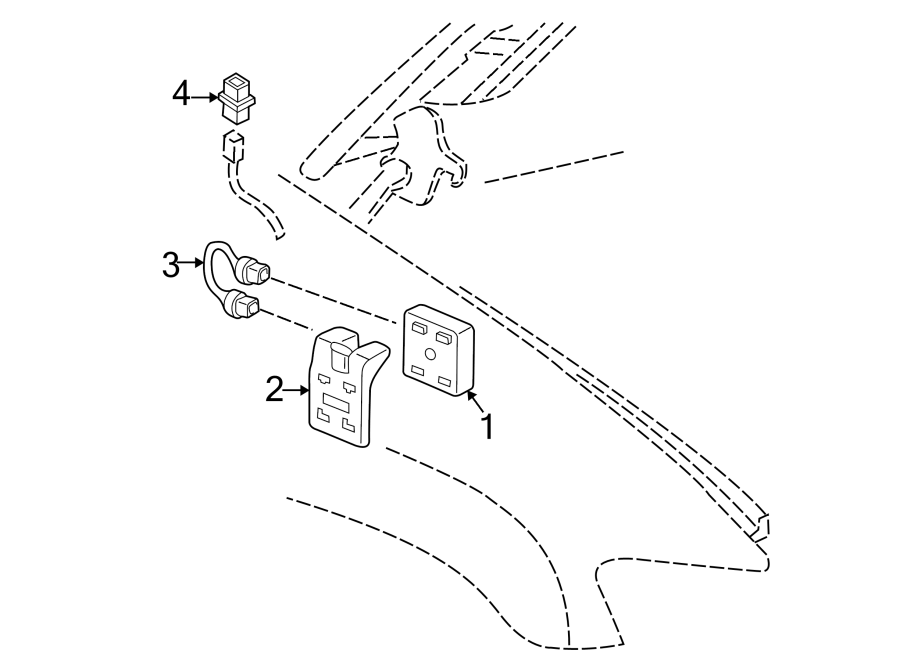 DAYTIME RUNNING LAMP COMPONENTS. Diagram