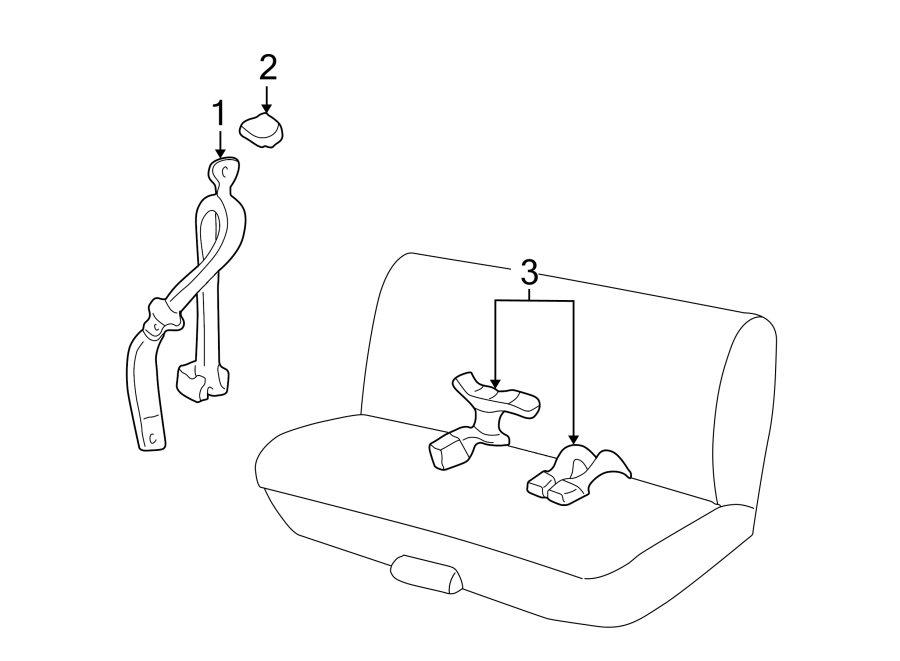 1RESTRAINT SYSTEMS. REAR SEAT BELTS.https://images.simplepart.com/images/parts/motor/fullsize/FN97270.png