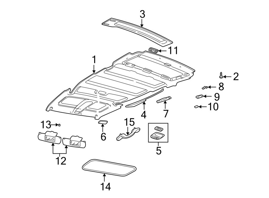 9INTERIOR TRIM.https://images.simplepart.com/images/parts/motor/fullsize/FN97305.png