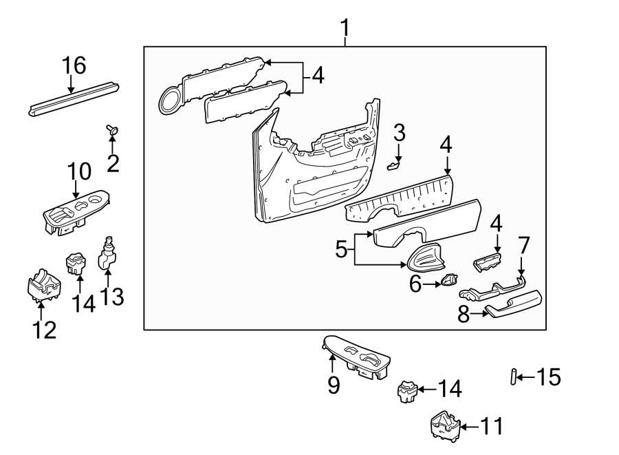 14FRONT DOOR. INTERIOR TRIM.https://images.simplepart.com/images/parts/motor/fullsize/FN97340.png