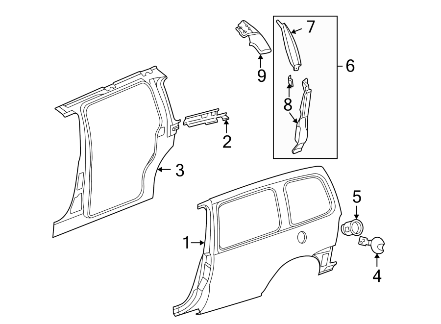 6SIDE PANEL & COMPONENTS.https://images.simplepart.com/images/parts/motor/fullsize/FN97395.png