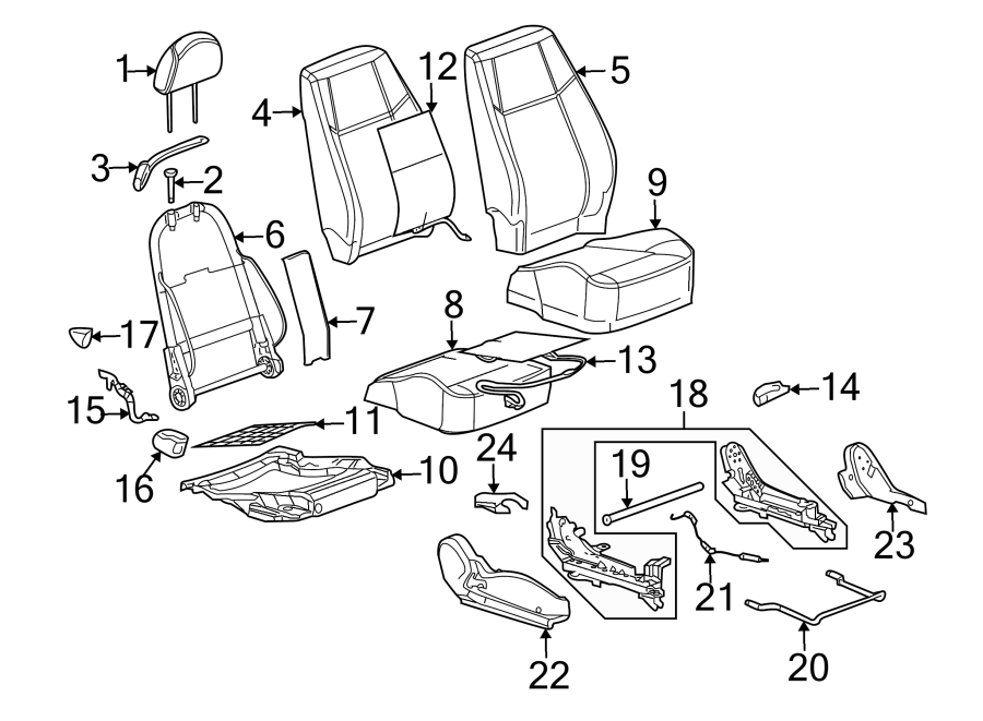 11SEATS & TRACKS. FRONT SEAT COMPONENTS.https://images.simplepart.com/images/parts/motor/fullsize/FP07355.png