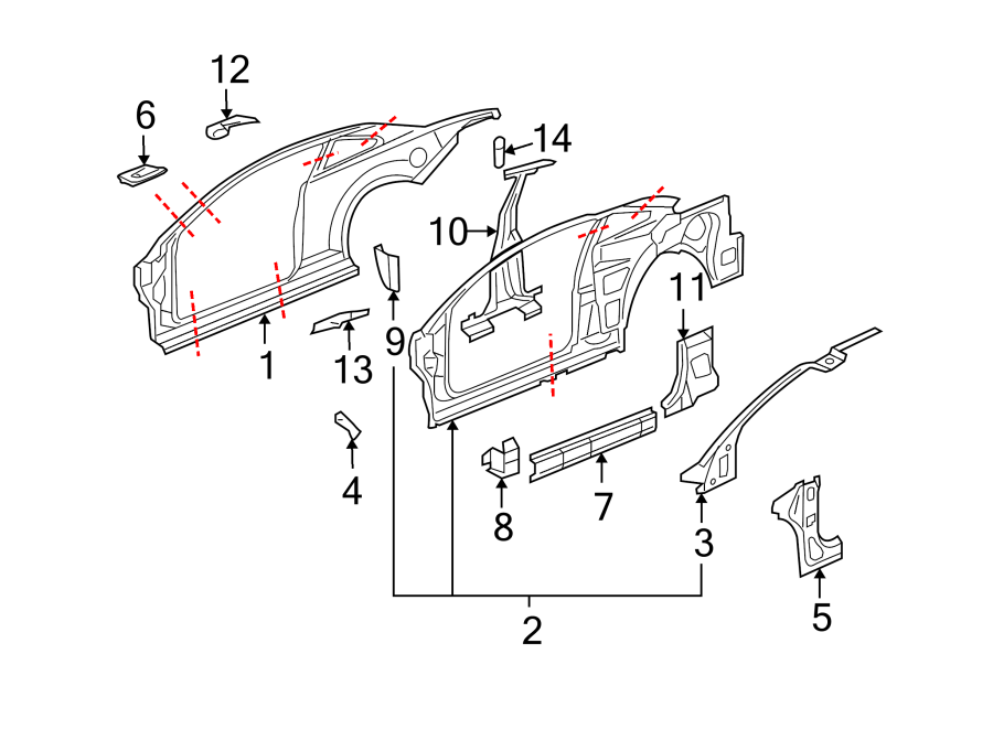 8PILLARS. ROCKER & FLOOR. CENTER PILLAR & ROCKER. HINGE PILLAR. UNISIDE.https://images.simplepart.com/images/parts/motor/fullsize/FP07385.png