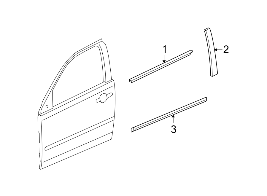 3DOOR. EXTERIOR TRIM.https://images.simplepart.com/images/parts/motor/fullsize/FP07410.png