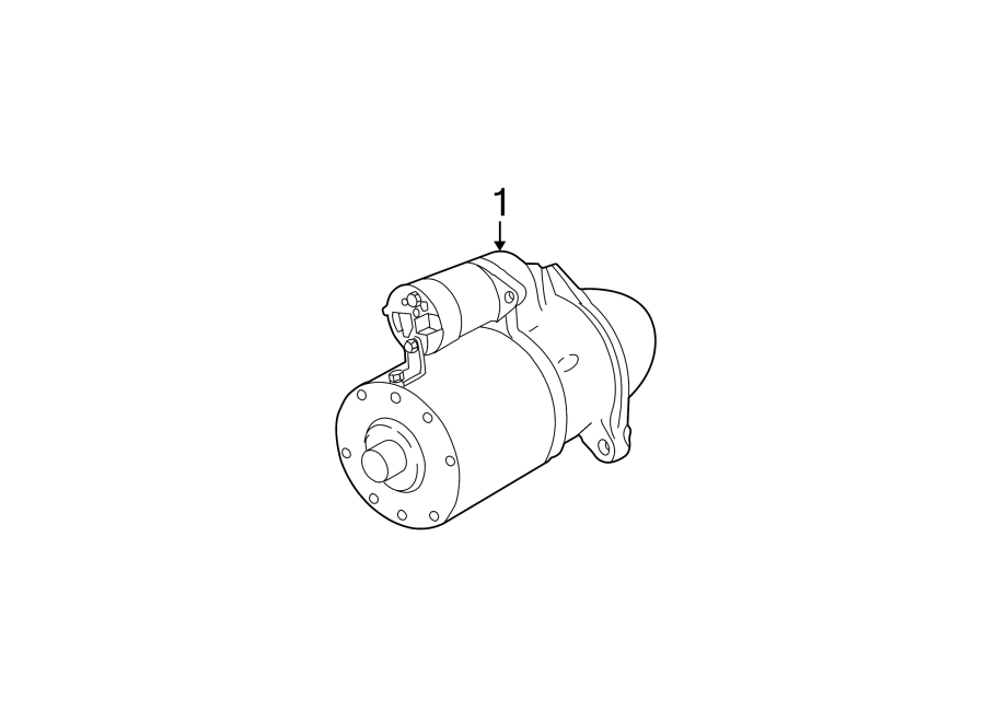 Diagram STARTER. for your Chevrolet Silverado 1500  