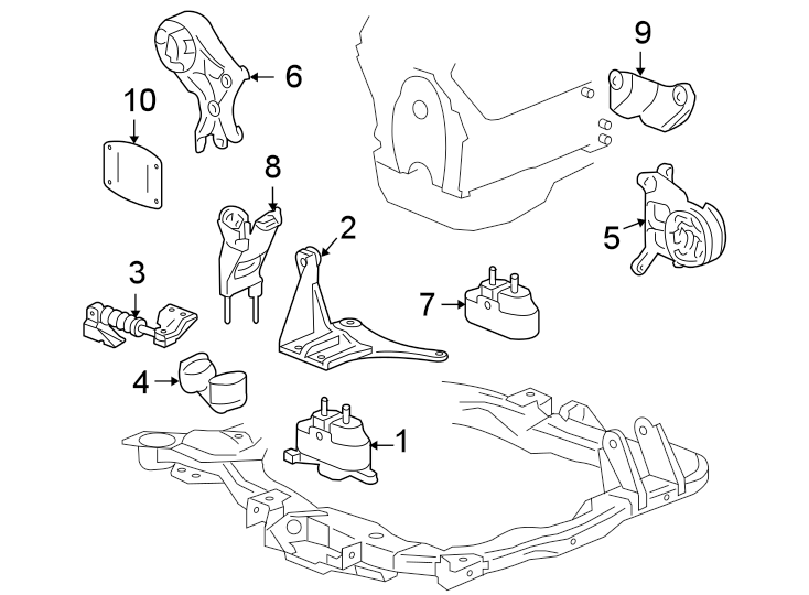 1ENGINE / TRANSAXLE. ENGINE MOUNTING.https://images.simplepart.com/images/parts/motor/fullsize/FQ05168.png