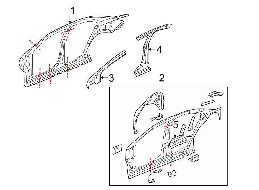 4Pillars. Rocker & floor. Uniside.https://images.simplepart.com/images/parts/motor/fullsize/FQ05375.png