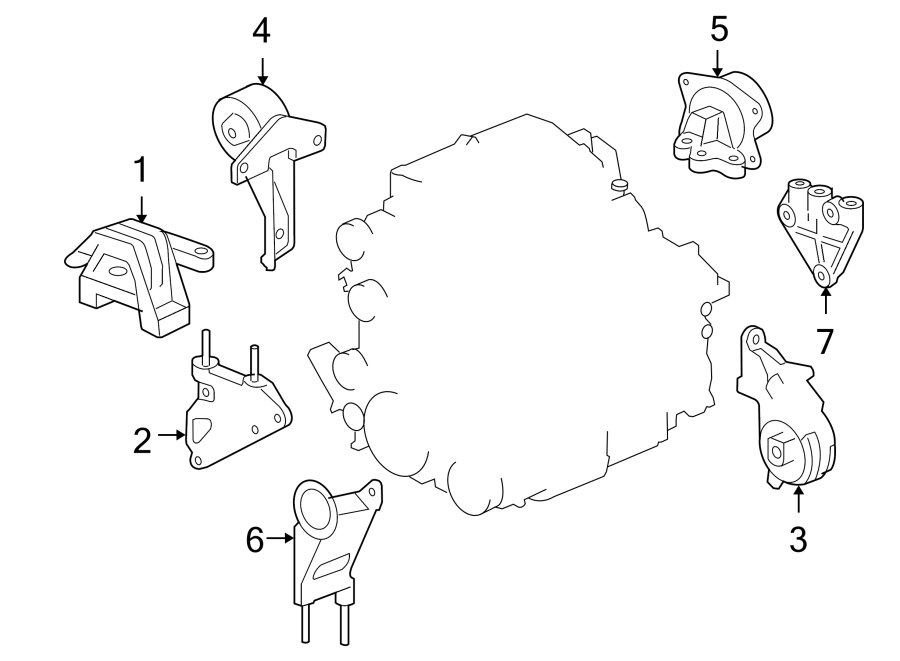 4Engine / transaxle. Engine mounting.https://images.simplepart.com/images/parts/motor/fullsize/FQ05590.png