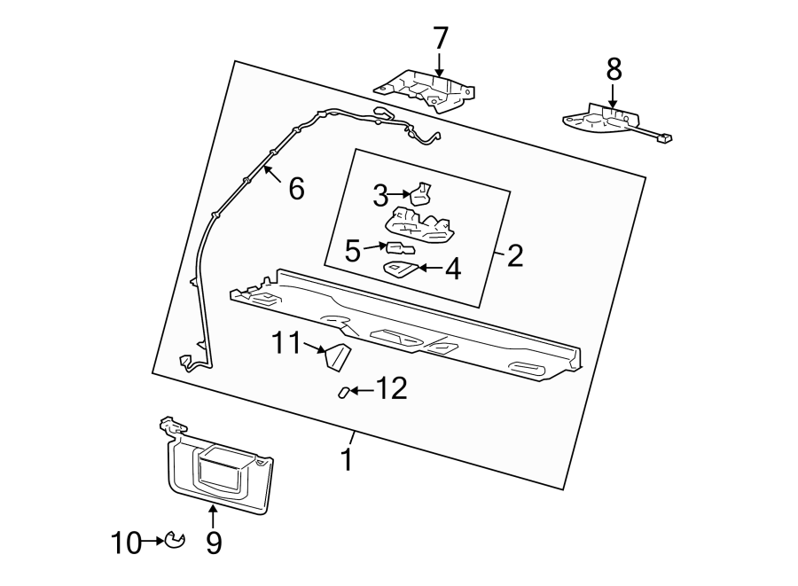 11ROOF. INTERIOR TRIM.https://images.simplepart.com/images/parts/motor/fullsize/FQ05645.png