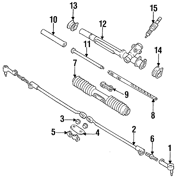 Diagram STEERING GEAR & LINKAGE. PUMP & HOSES. for your 2018 Chevrolet Camaro  LT Coupe 