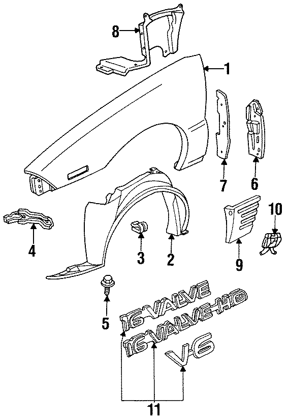 5EXTERIOR TRIM. FENDER & COMPONENTS.https://images.simplepart.com/images/parts/motor/fullsize/FQ92125.png