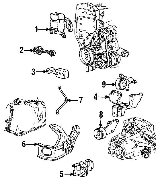 9ENGINE / TRANSAXLE. ENGINE & TRANS MOUNTING.https://images.simplepart.com/images/parts/motor/fullsize/FQ92137.png