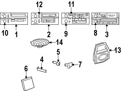 6INSTRUMENT PANEL. SOUND SYSTEM.https://images.simplepart.com/images/parts/motor/fullsize/FQ92234.png