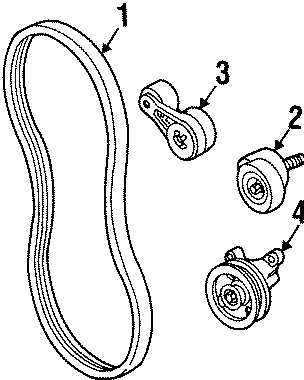 Diagram BELTS & PULLEYS. for your 2017 Chevrolet Camaro  SS Convertible 