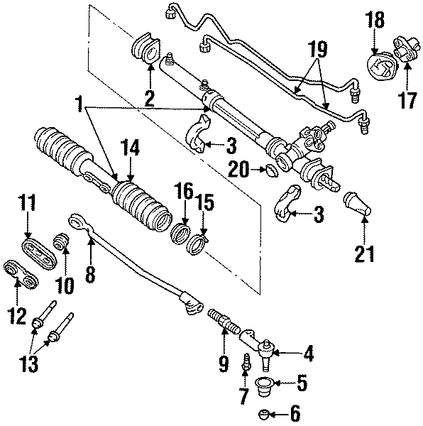 Diagram STEERING GEAR & LINKAGE. for your 2009 GMC Sierra 2500 HD 6.6L Duramax V8 DIESEL A/T RWD SLE Crew Cab Pickup Fleetside 