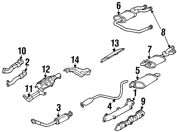 1EXHAUST SYSTEM. EXHAUST COMPONENTS.https://images.simplepart.com/images/parts/motor/fullsize/FQ92965.png