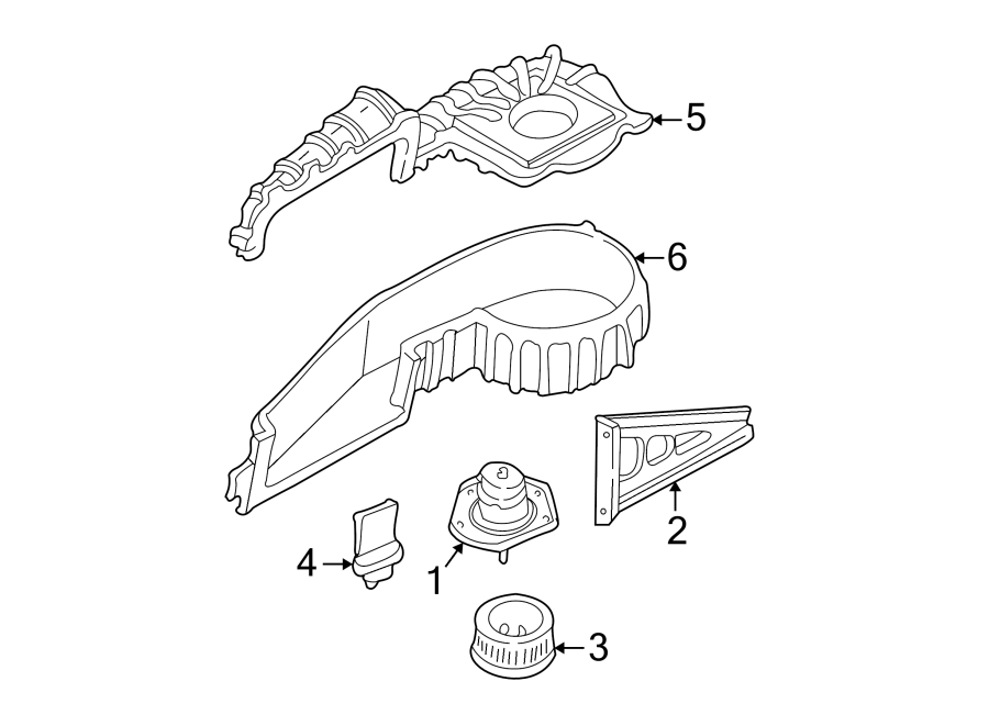 Diagram AIR CONDITIONER & HEATER. BLOWER MOTOR & FAN. for your 2005 Chevrolet Blazer   