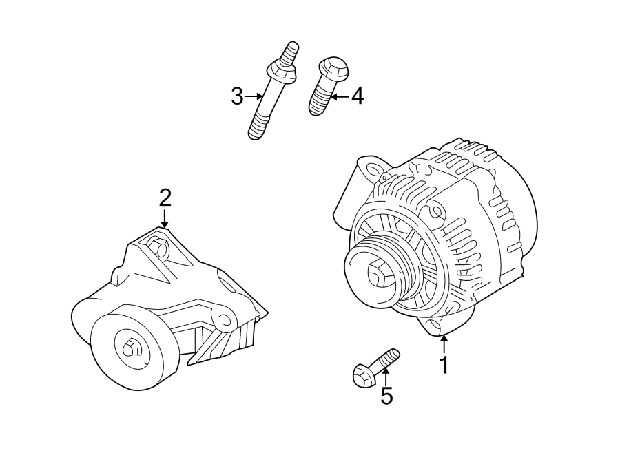 Diagram ALTERNATOR. for your 2005 Chevrolet Silverado 1500 Z71 Off-Road Standard Cab Pickup Stepside 6.0L Vortec V8 A/T 4WD 