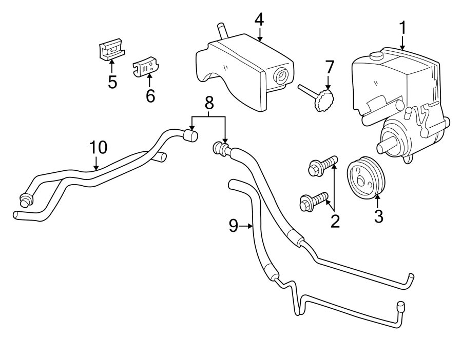 2STEERING GEAR & LINKAGE. PUMP & HOSES.https://images.simplepart.com/images/parts/motor/fullsize/FQ99150.png