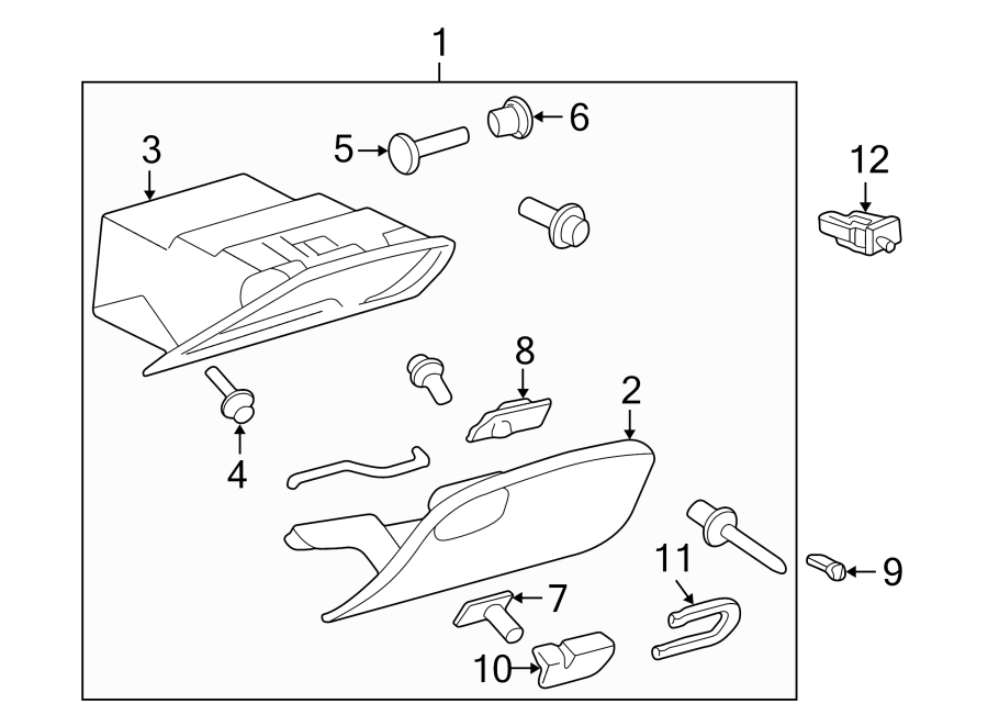 12INSTRUMENT PANEL. GLOVE BOX.https://images.simplepart.com/images/parts/motor/fullsize/FQ99185.png