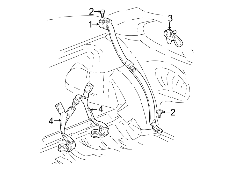 1RESTRAINT SYSTEMS. REAR SEAT BELTS.https://images.simplepart.com/images/parts/motor/fullsize/FQ99197.png