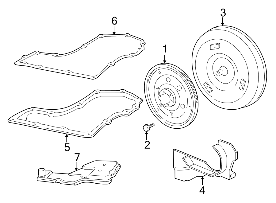 ENGINE / TRANSAXLE. TRANSAXLE PARTS.