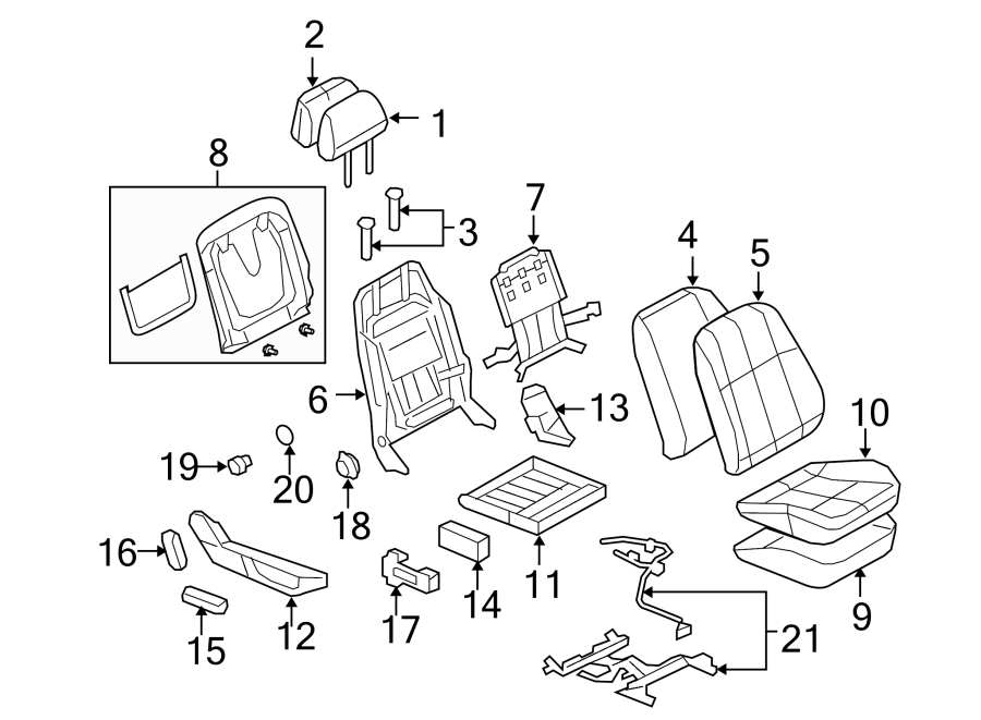 11SEATS & TRACKS. FRONT SEAT COMPONENTS.https://images.simplepart.com/images/parts/motor/fullsize/FR08420.png