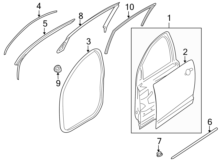 9FRONT DOOR. DOOR & COMPONENTS.https://images.simplepart.com/images/parts/motor/fullsize/FR08485.png