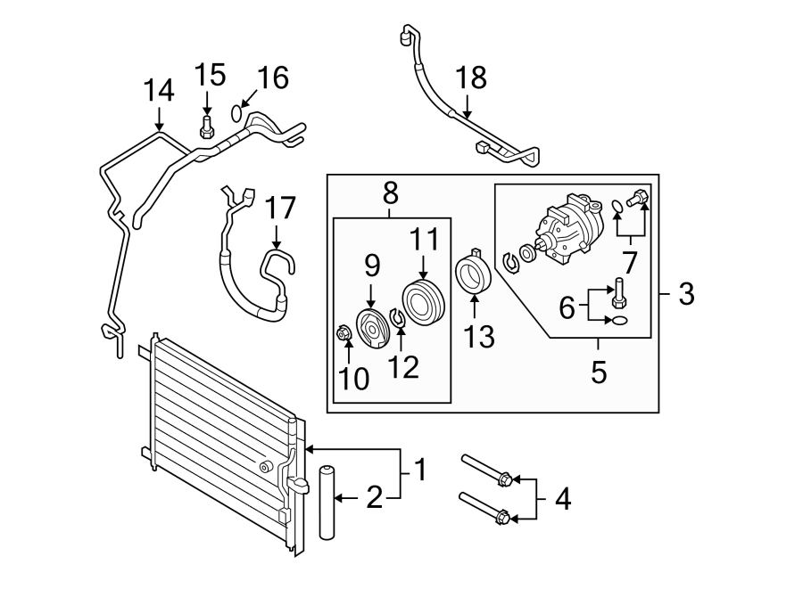 15AIR CONDITIONER & HEATER. COMPRESSOR & LINES. CONDENSER.https://images.simplepart.com/images/parts/motor/fullsize/FS09055.png