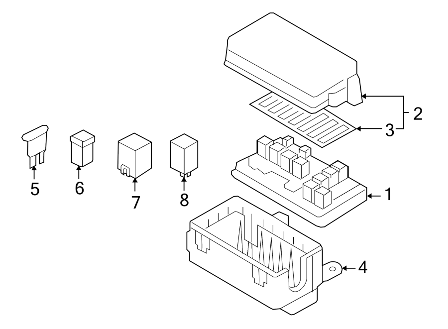 Diagram FUSE & RELAY. for your Saturn Relay   