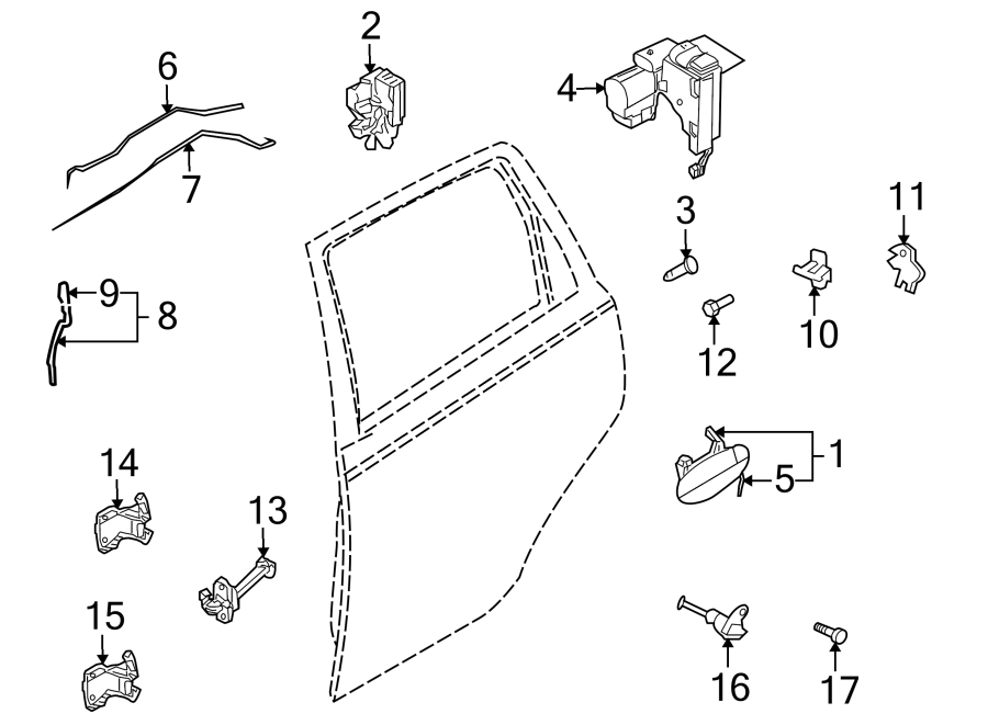 16REAR DOOR. LOCK & HARDWARE.https://images.simplepart.com/images/parts/motor/fullsize/FS09415.png