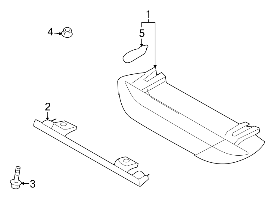 Diagram REAR LAMPS. HIGH MOUNTED STOP LAMP. for your 2016 Chevrolet Spark 1.4L Ecotec M/T LT Hatchback 