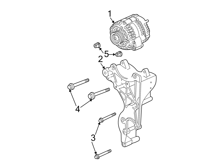 Diagram ALTERNATOR. for your 2012 GMC Sierra 2500 HD 6.6L Duramax V8 DIESEL A/T 4WD WT Standard Cab Pickup Fleetside 