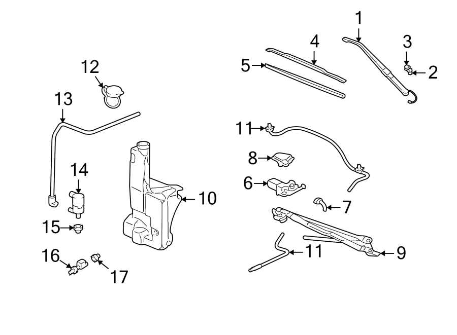 5WINDSHIELD. WIPER & WASHER COMPONENTS.https://images.simplepart.com/images/parts/motor/fullsize/GA00470.png