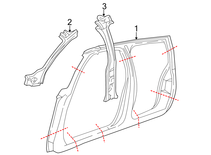 3PILLARS. ROCKER & FLOOR. UNISIDE.https://images.simplepart.com/images/parts/motor/fullsize/GA00680.png