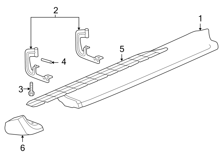 4Pillars. Rocker & floor. Running board.https://images.simplepart.com/images/parts/motor/fullsize/GA00698.png