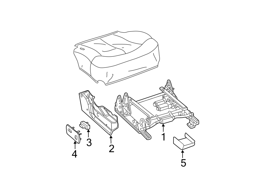 SEATS & TRACKS. TRACKS & COMPONENTS. Diagram