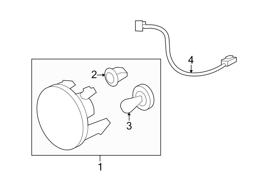 Diagram FRONT LAMPS. FOG LAMPS. for your 2006 GMC Sierra 2500 HD 6.6L Duramax V8 DIESEL M/T 4WD SLE Standard Cab Pickup 