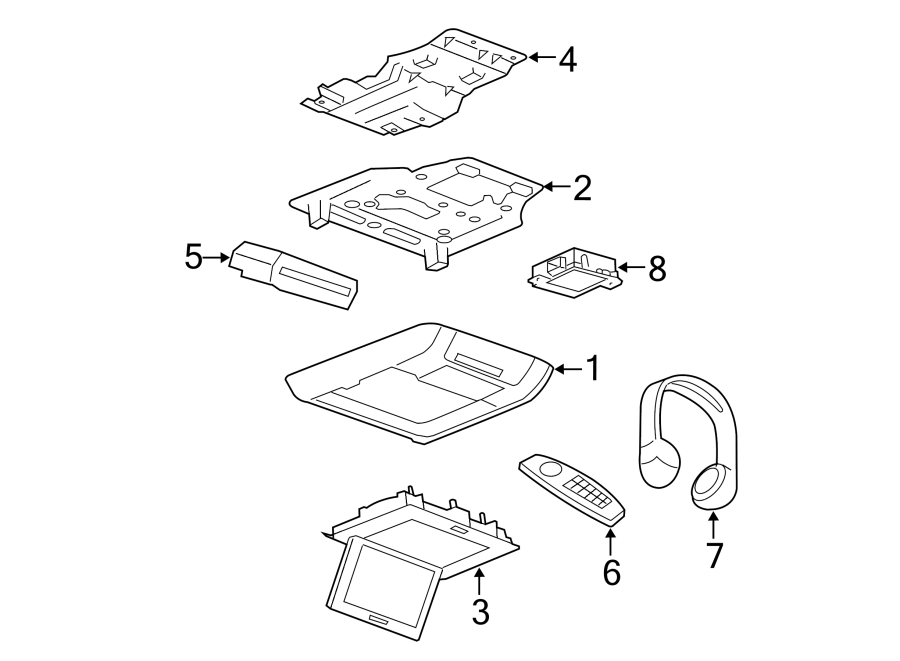 ENTERTAINMENT SYSTEM COMPONENTS. Diagram