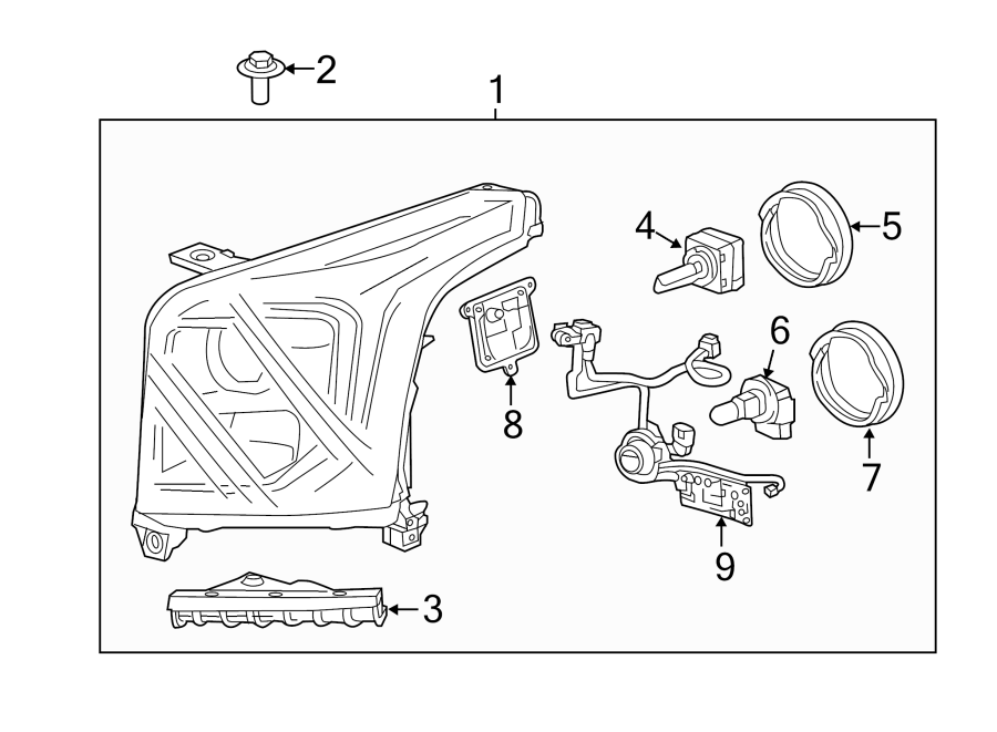 6FRONT LAMPS. HEADLAMP COMPONENTS.https://images.simplepart.com/images/parts/motor/fullsize/GA15062.png